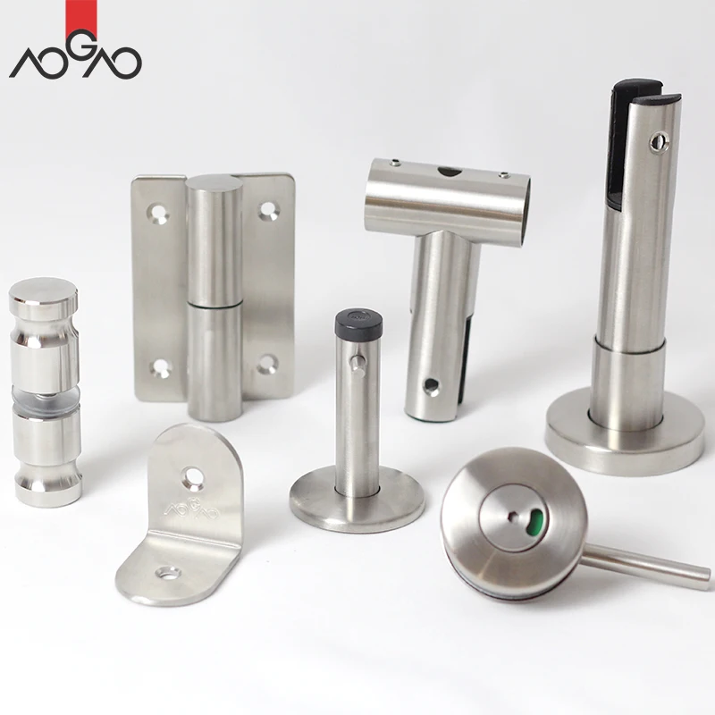 Aogao Kindergarten Buildings Accessories Toilet Cubicle Hardware Stainless Steel 304