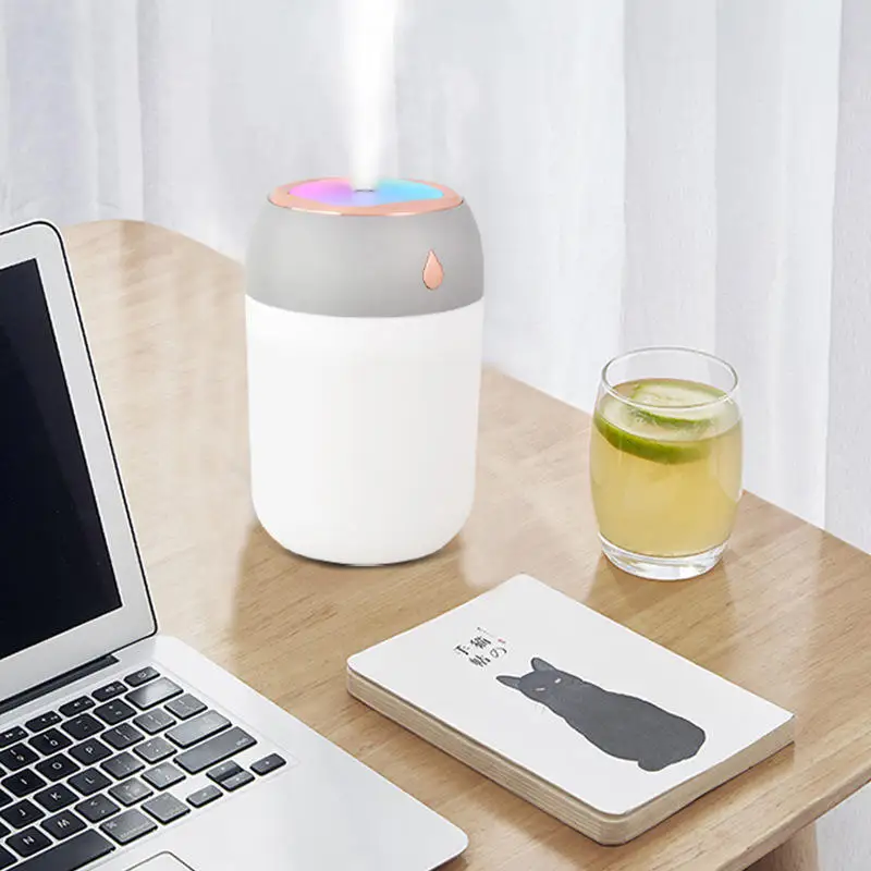 hot selling Air Humidifier And Aroma diffuser Warm Cool Mist With Free Shipping For Christmas Gift Extention Over Bed