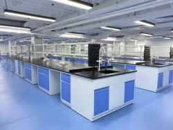 laboratory table microbiology clean bench with chemical resistant sink bench centre table