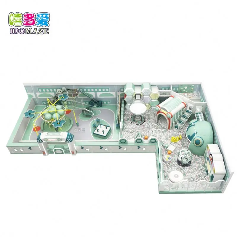 
Custom Made Performance Show Stage Theme Indoor Playground Dry Pool With Balls Soft Play Equipment Million Ball Pool Hot Sales 
