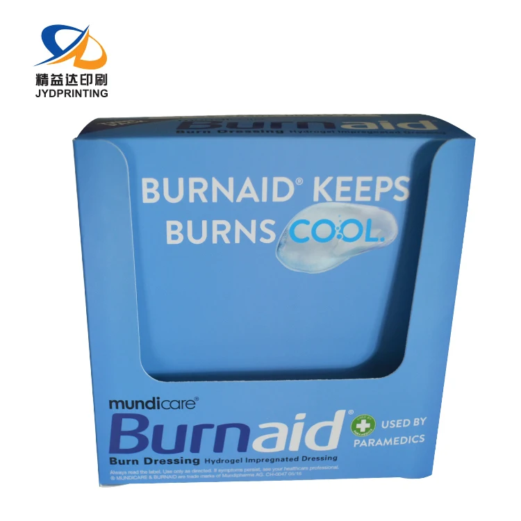 Small Colorful Printing Cardboard Custom Paper Packaging Box for Contact Lenses