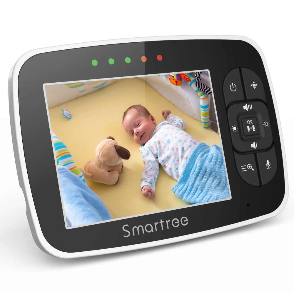 Full HD Indoor Wireless Pet Monitor Night Vision  Mini 2 Way Talkback Baby Phone Nanny Baby Monitor For Security