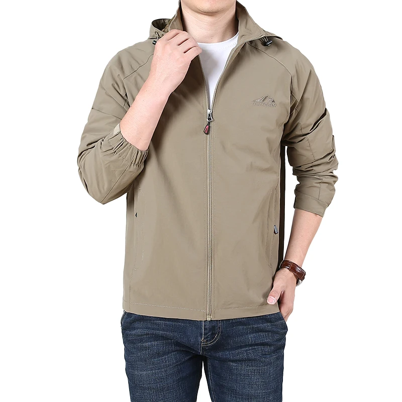 veste homme casacas impermeables vetement men sport worker jacket