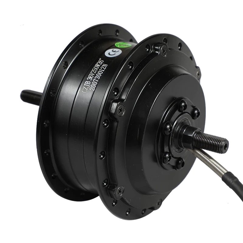 CZJB-90SZ высококачественный высококрутящий двигатель Bldc 36 В 350 Вт ступичный двигатель задний Электрический для электрического Спортивного Велосипеда