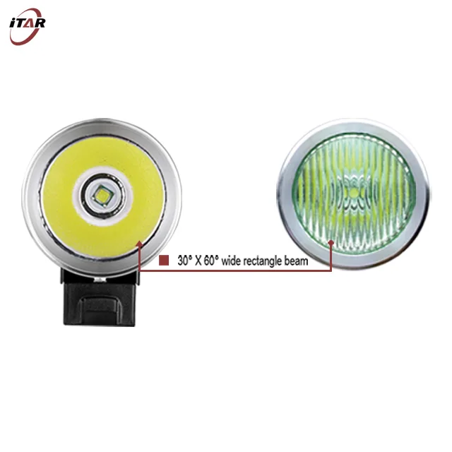 OEM 1200 lumens CREE XML2 10W LED mountain bike front light head unit only for riding and commuting bicycle bike light