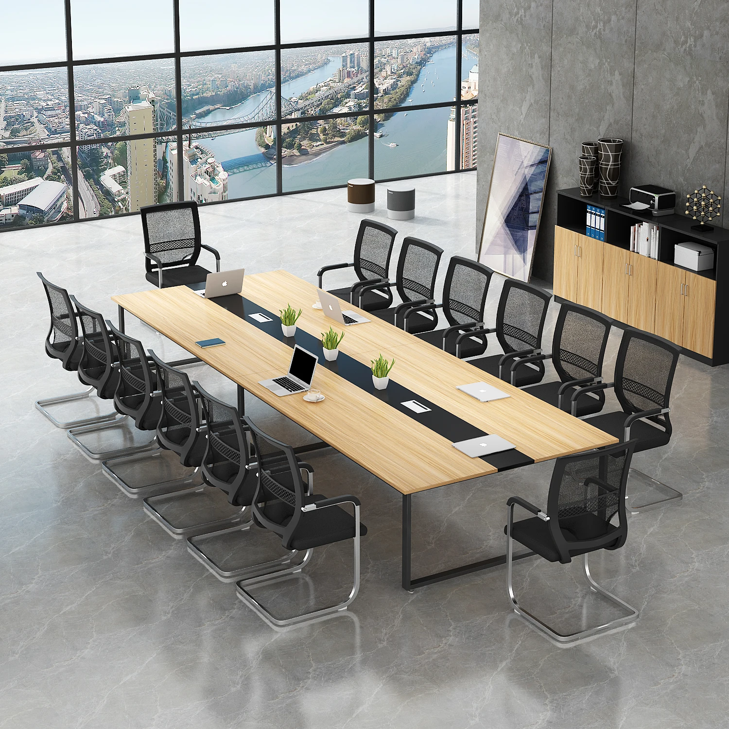 Простые металлические ножки офисная мебель стол для совещаний конференций современные Конференц-столы и стулья