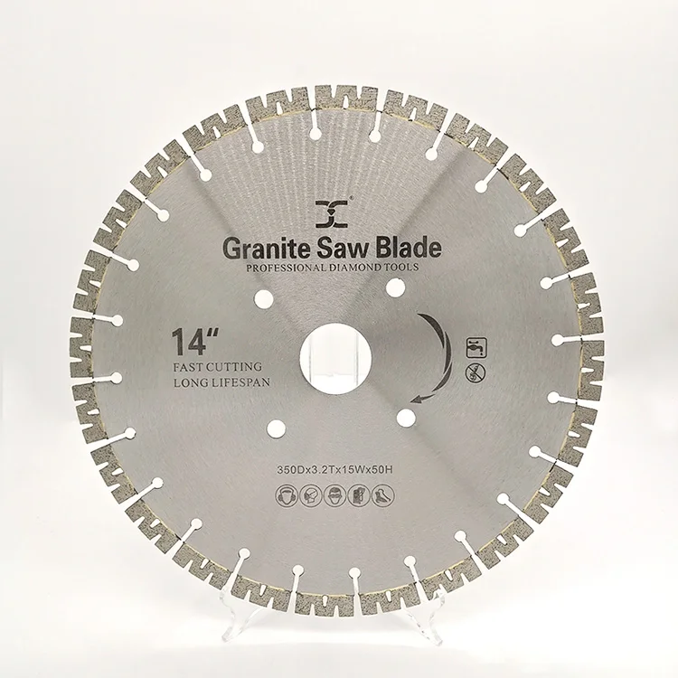 Diameter 350*3.3*15*42.5mm Diamond Saw Blade for Cutting Granite and Thermal insulation board of 14 inch