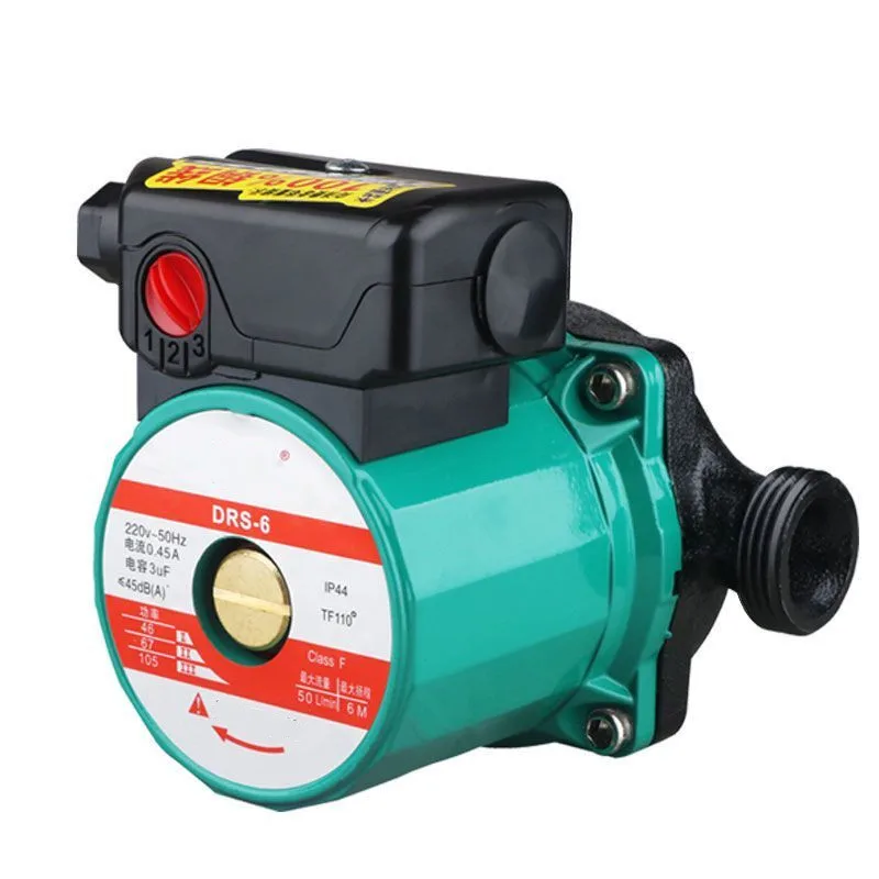 Household automatic ultra-quiet heating circulation pump geothermal boiler heating hot water pipeline booster pump