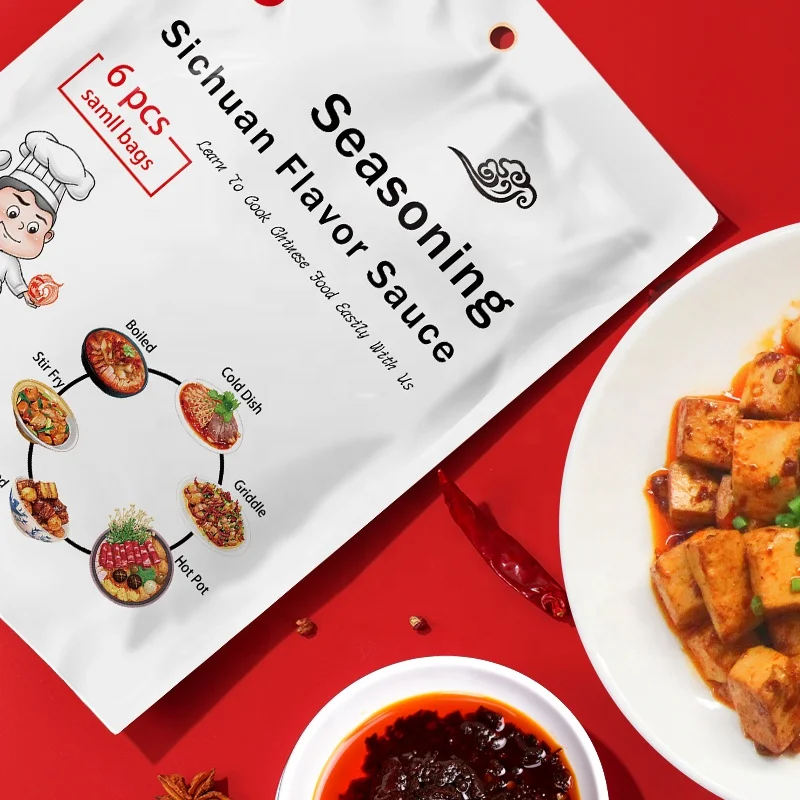 Tianchu 240g Delicious Hot-selling Sichuan Flavor Food Seasoning Chinese Kitchen Spicy Flavor Seasoning Sauce