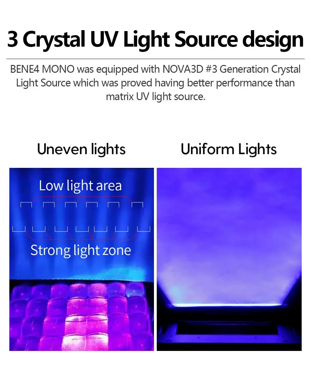 NOVA3D Auto LevelingLCD Jewelry Tools Equipment Mini3 d Printer and Competitive Jewelry Casting  Resin 3d Printer Imprimante 3d