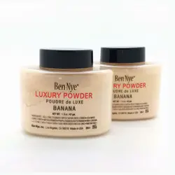 12 pcs/lot Bennye Luxury banana 1.5 OZ 42g  Waterproof Nutritious Brighten Long-lasting  Face Loose Powder