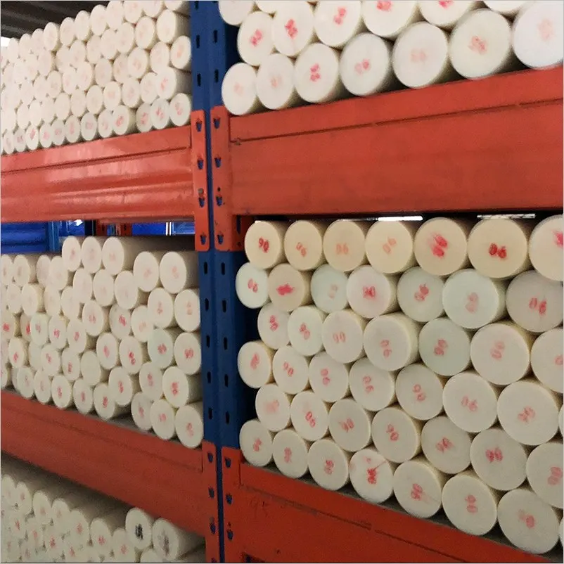 High quality Round Bar High Precision Customized Polyamide 66 Nylon Rod 5mm-400mm Moulding 3-400mm Mc Nylon PA6 Rod