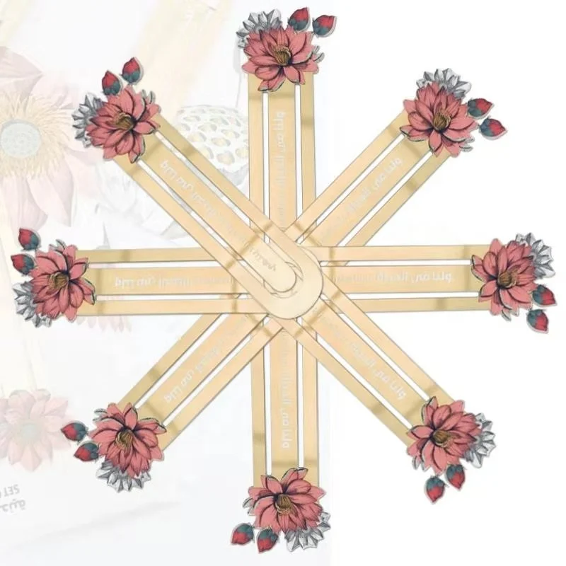 metal zincy alloy unique enamel bookmark