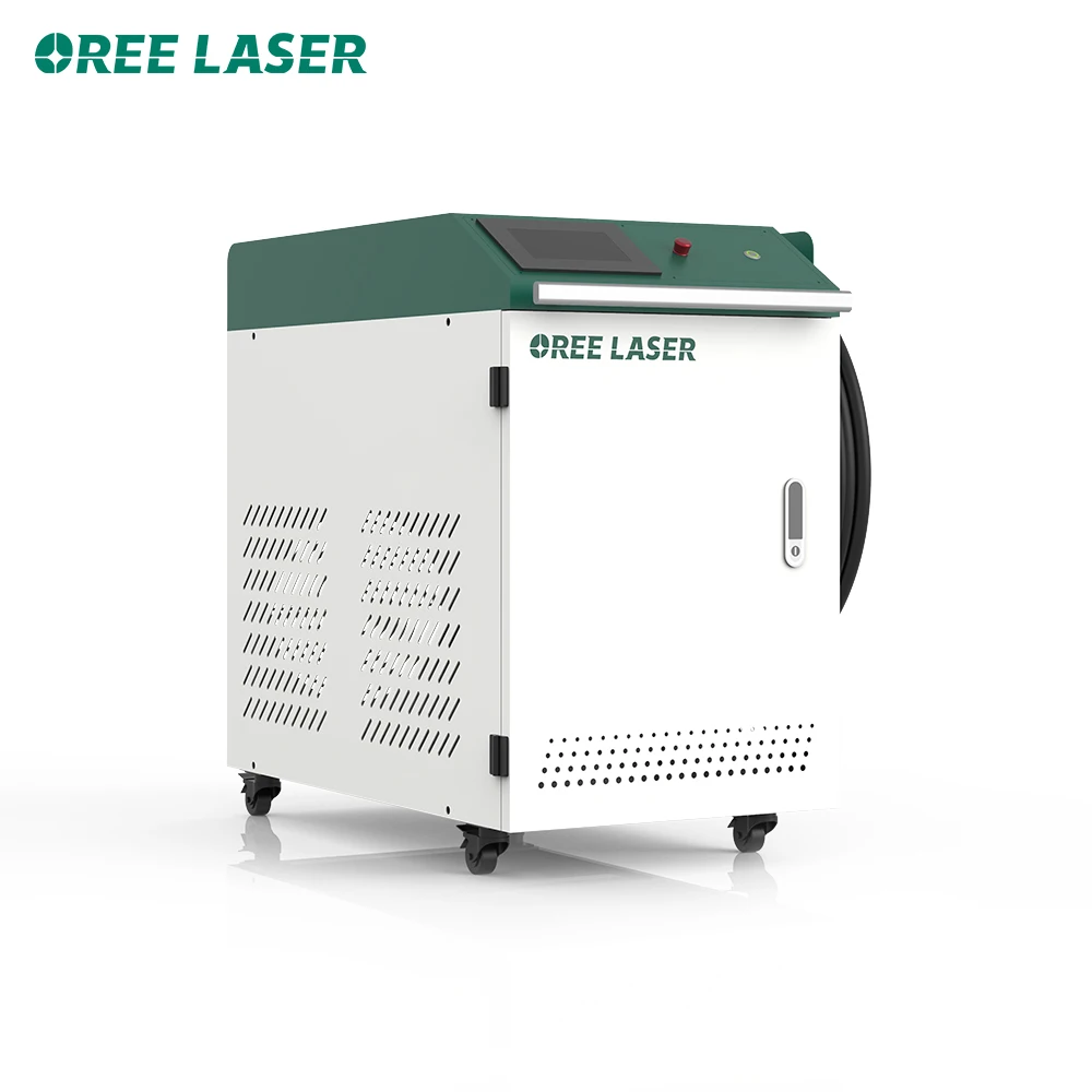 Oree Factory direct Laser Rust Removal Mold Cleaning Paint Removal good stability fiber Laser Cleaning Machine