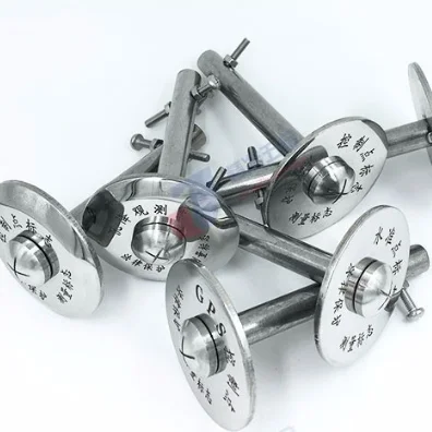 Settlement observation point stainless steel survey 304 benchmark mark GPS control point cross mapping nail