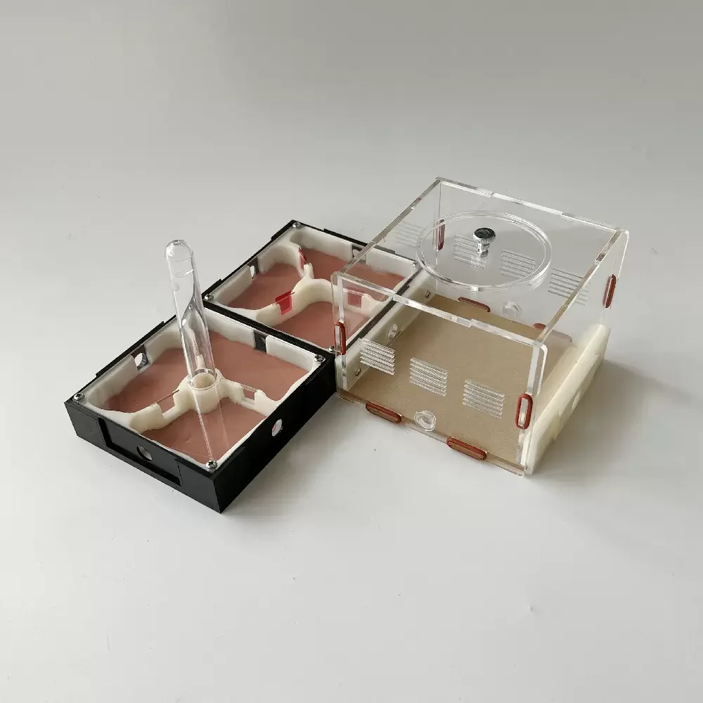 Бесконечное расширение Муравьиное ферма плоское гнездо акриловое 3D печатное