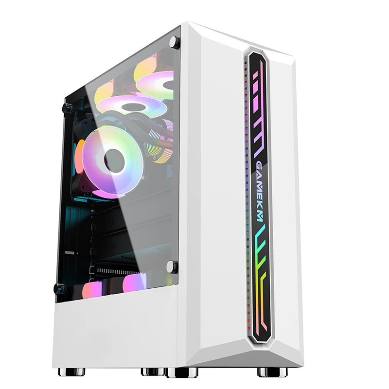 2022 New Design Wholesale Computer Case Pc Case Gamer Most Popular High Quality Gaming PC Desktop Computer Gaming ATX Case