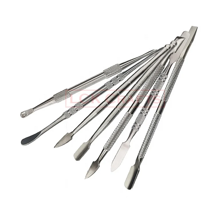 Metal Wax Carving Tool Kit Stainless Silver Sculpting Tools Wax Carving Tools