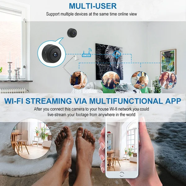 A9 Wifi Mini Ip Camera for Outdoor Night Version Camera Magnetic Video Recorder Security Wireless Camcorders