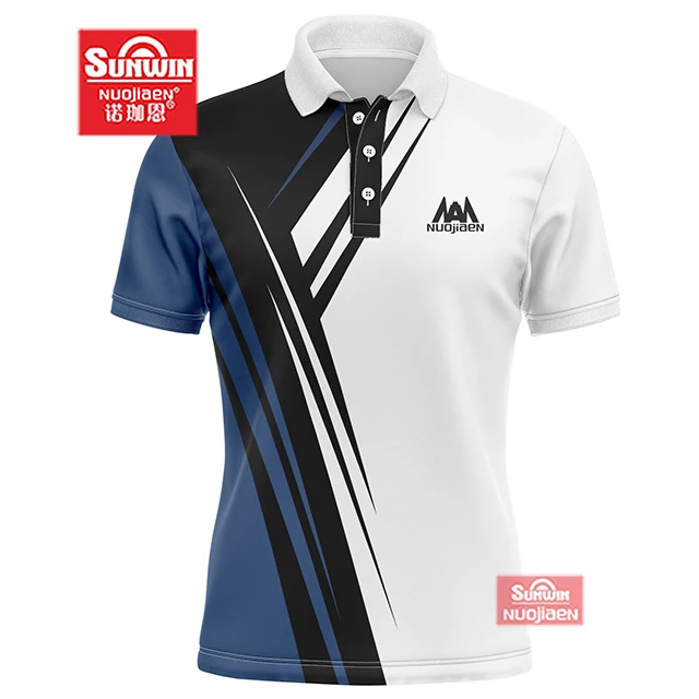 Wholesale polo dart shirt sublimated custom 100% polyester button up dart shirt