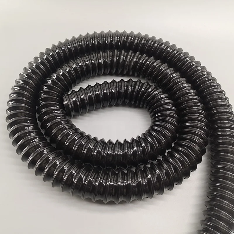 Гибкие полиуретановые трубы для труб из проволоки, плавное всасывание пыли воздуха, силиконовый шланг высокого давления