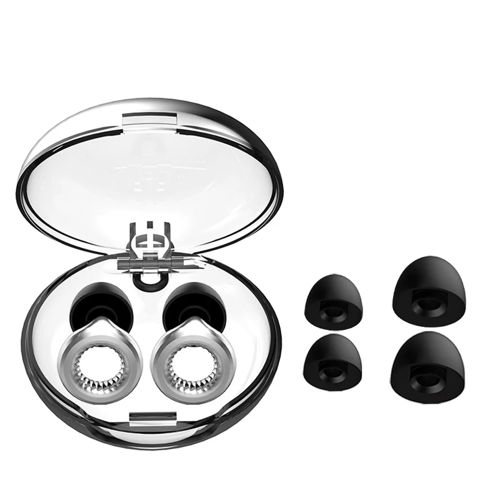 EASETRIP 2024 Best Selling New Style Colorful Ear Plug Sleeping Noise Cancelling Ear Gauge Plug With Case