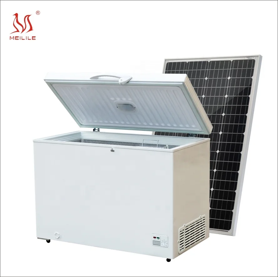 Meilile 250L Solar Freezer Fridge Commercial Chest Freezer BD-245