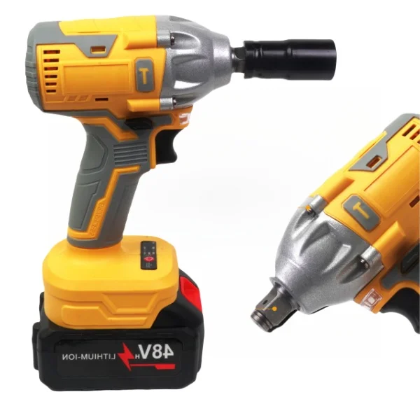 Моторный гаечный ключ инструменты для крутящего момента электрический бесщеточный ударный адаптер вала инструмент силовой дрели аксессуар