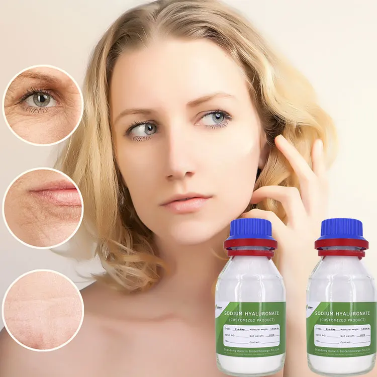 HA Manufacture Hyaluronic Acid powder cross linked non-cross linked Hyaluronic Acid