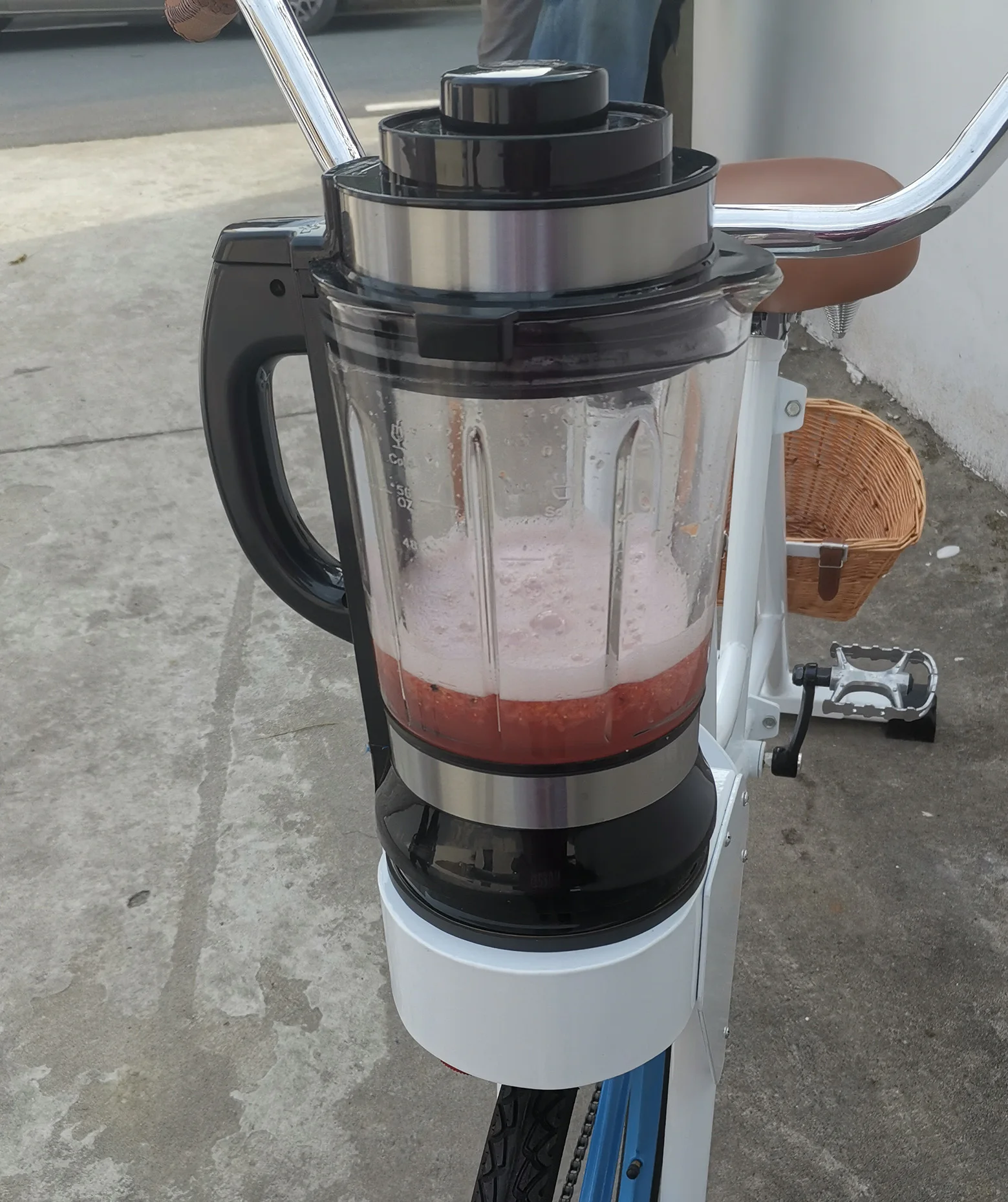 EXI Newest non-electric commercial spinning machine big pitcher blender pedal