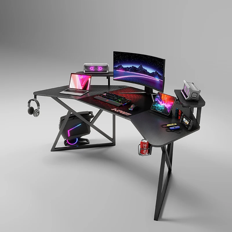 Factory wholesale computer lab table director desk table gaming