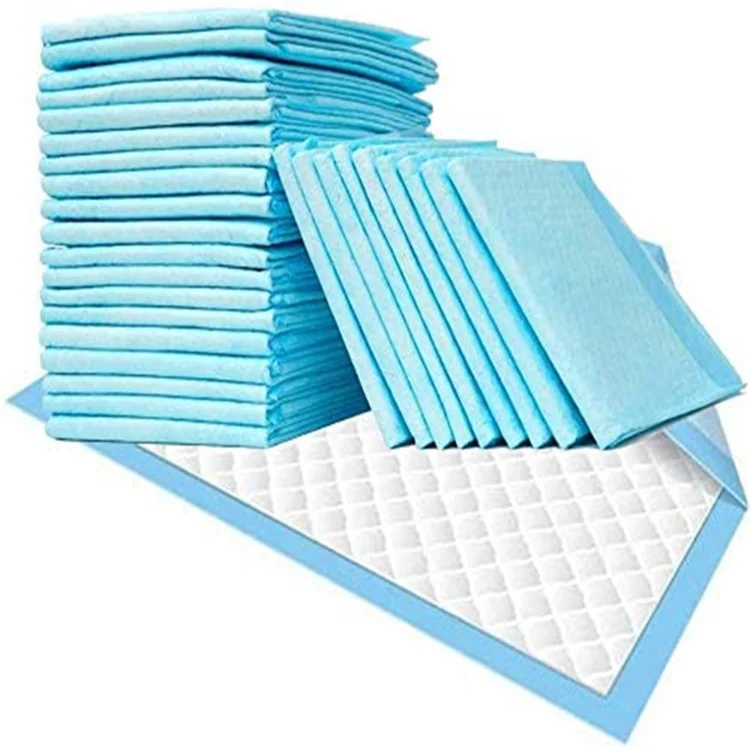 Under Pad Disposable Underpad Quilted Heavy Absorbency Underpad Disposable Changing Under Pad 60cmx150cm With