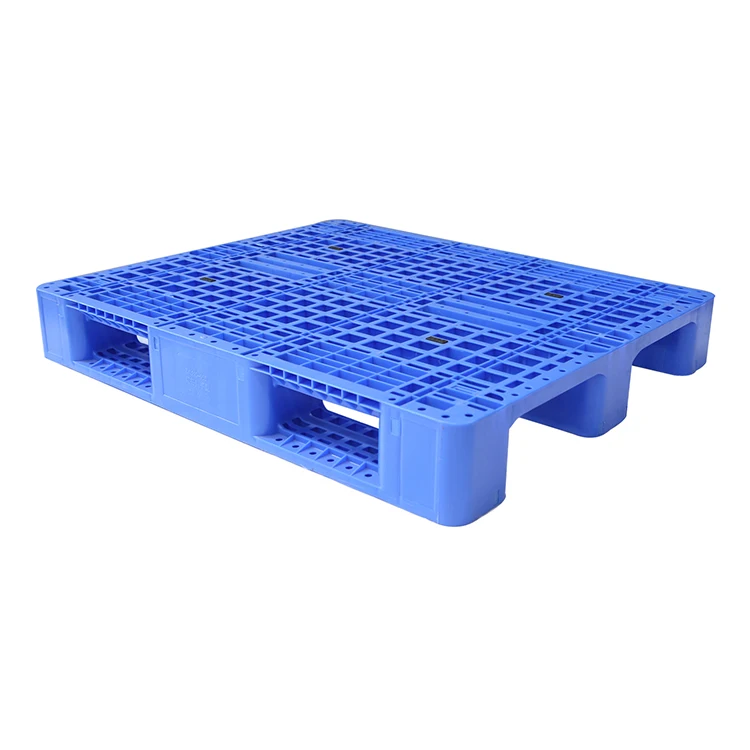 Stackable Nestable Forklift Heavy Duty Hygienic Plastic Euro Pallet HDPE PP Steel Reinforced Injection Mould Plastic Pallet
