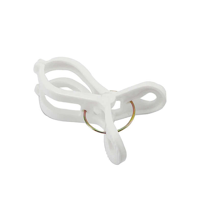 Hanser PS-38 High Quality Household Clothes Pegs Plastic Retainer Hanger Clips Clothespin Windproof Clips For Drying Quilt