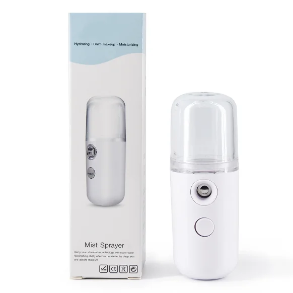 USB Electronic Nano Facial Body Mist Sprayer 30ml Face Spray Beauty Instruments Portable Humidifier Mist Sprayer