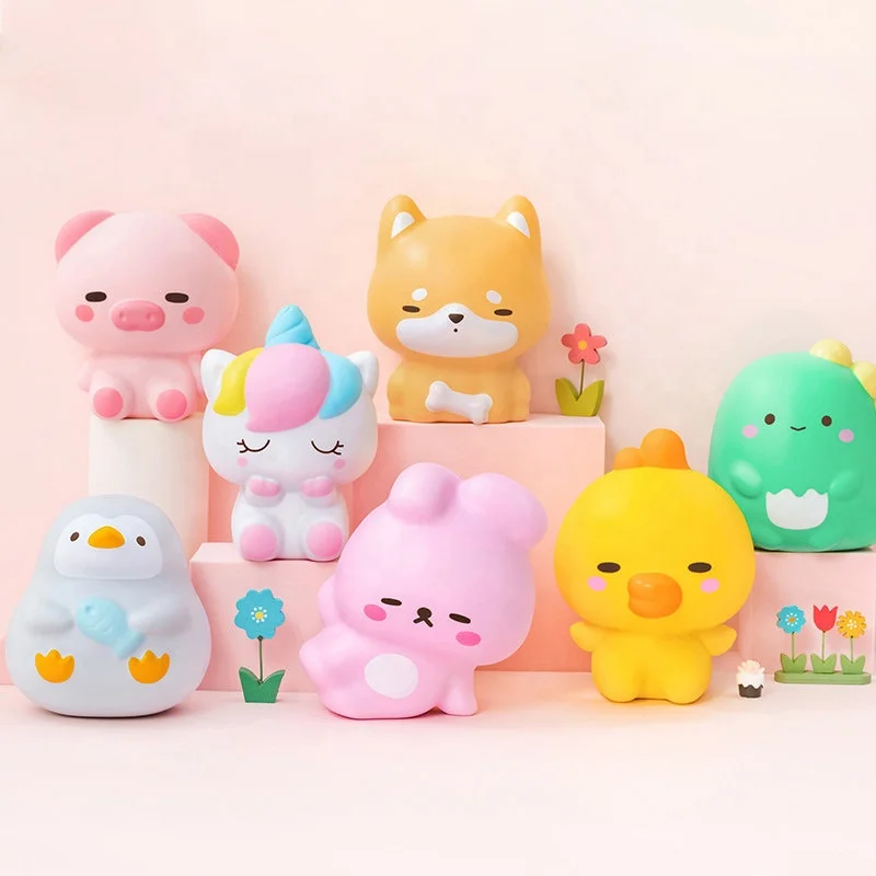 Kawaii Cute Jumbo Dinosaur Scented Squishies Slow Rising Giant Dino Squishy Kids Toys