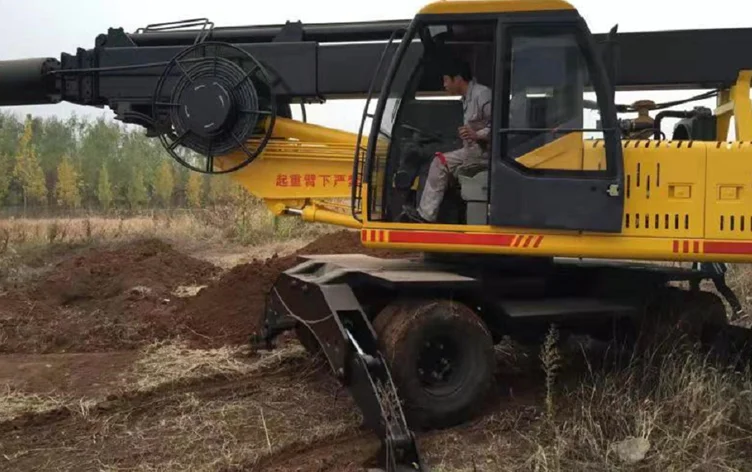 Mobile Cheap Water Well Drilling Rig Machine for Sale With Factory Price