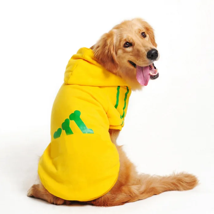 YOELLEN Hot selling dog clothes spring and autumn fleece thick and velvet large and medium-sized small dog claw velvet fabric