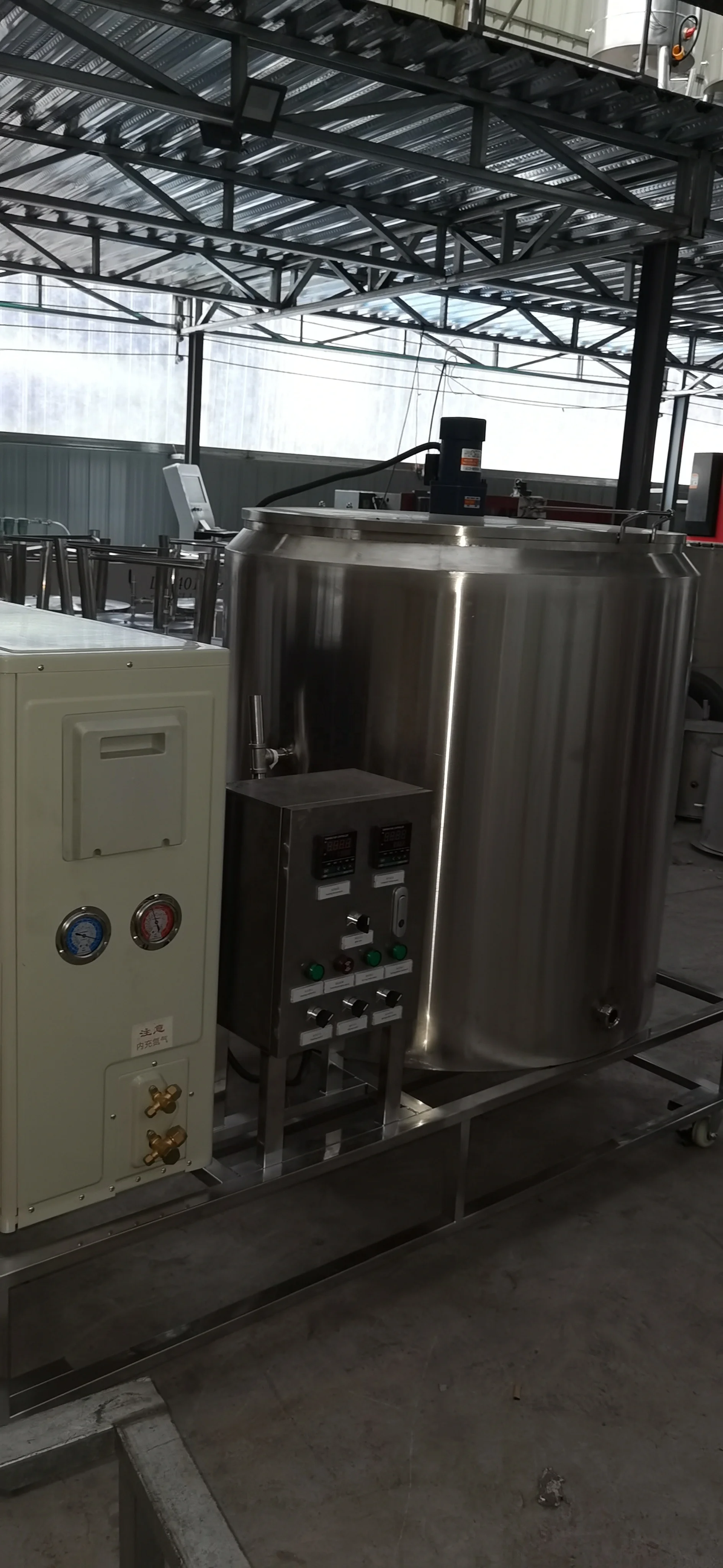 Mvckyi 300L Factory Price Milk Juice pasteurization machine milk pasteurizer machine small milk pasteurization machine