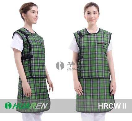 
HUAREN 2020 best price CE ISO13485 medical X ray protective Skirt and Vest lead apron 