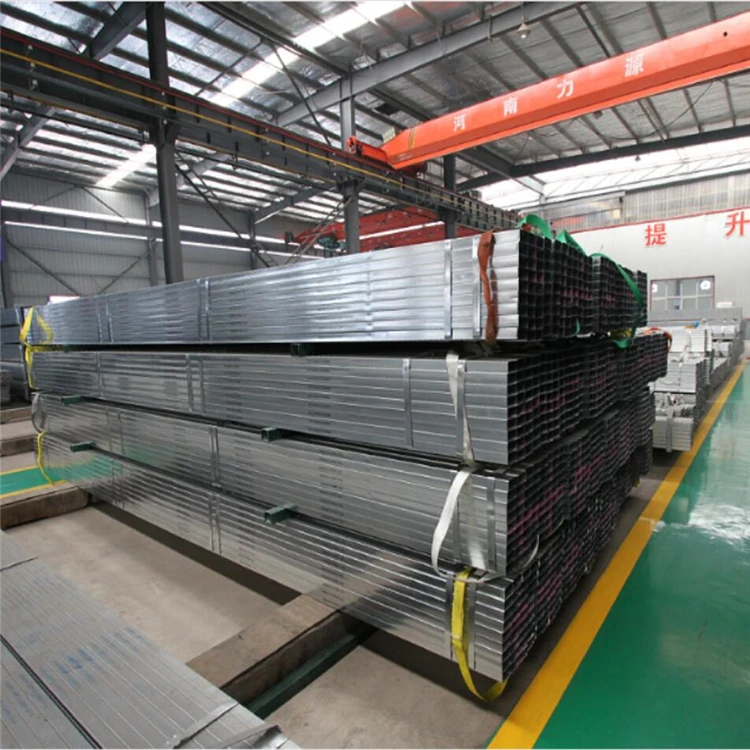 schedule 40 Superior Quality Thick Wall Galvanized Square Carbon Steel Pipe For Construction  price of 1 inch iron pipe