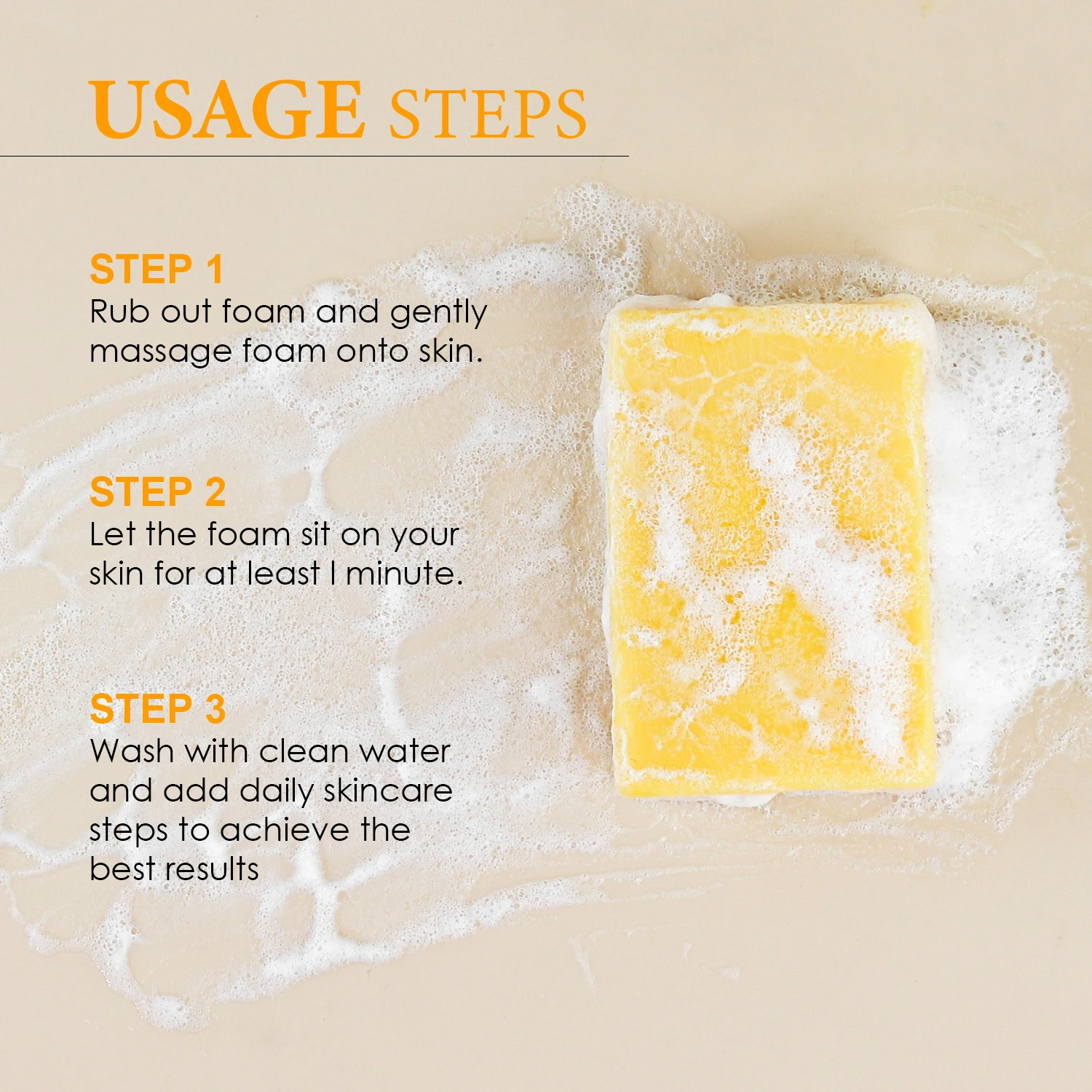 Private Label 100g Lemon Turmeric Kojic Acid Soap Handmade Dark Spot Remover Anti Acne Whitening Soap