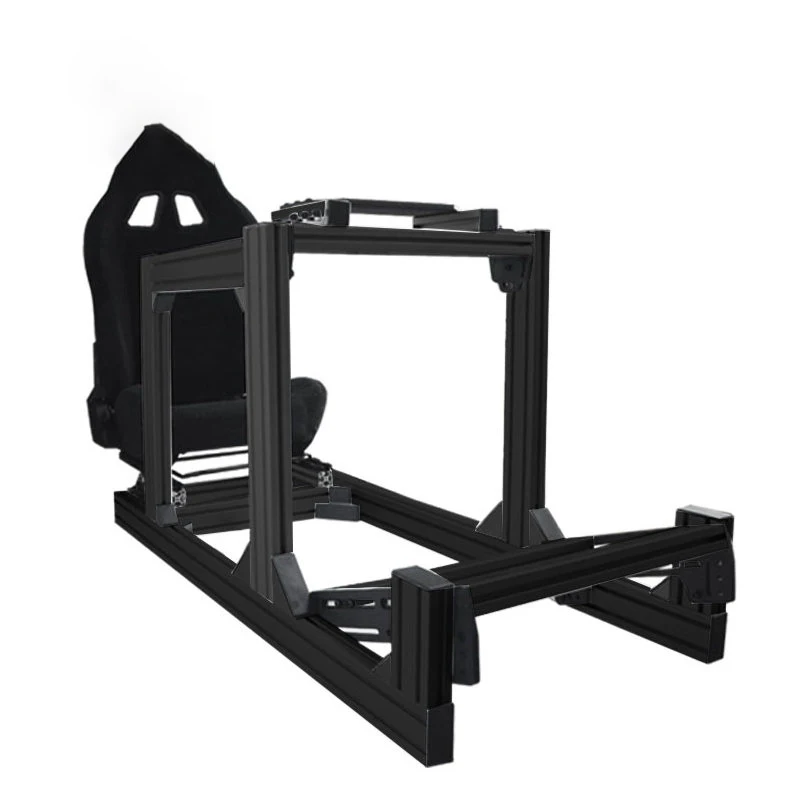 Industrial Aluminum Modular Profile System 4040 T Slot Aluminum Profile Extrusion For Sim Rig Racing Motion Platform Chair