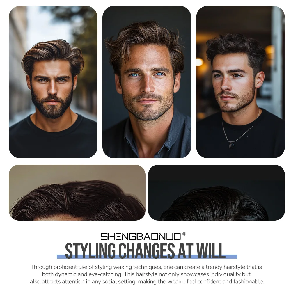 OEM Plastic Box Hair Wax Gel Hair Styling Products  Customized Color Hair Wax Pomade with Strong Hold