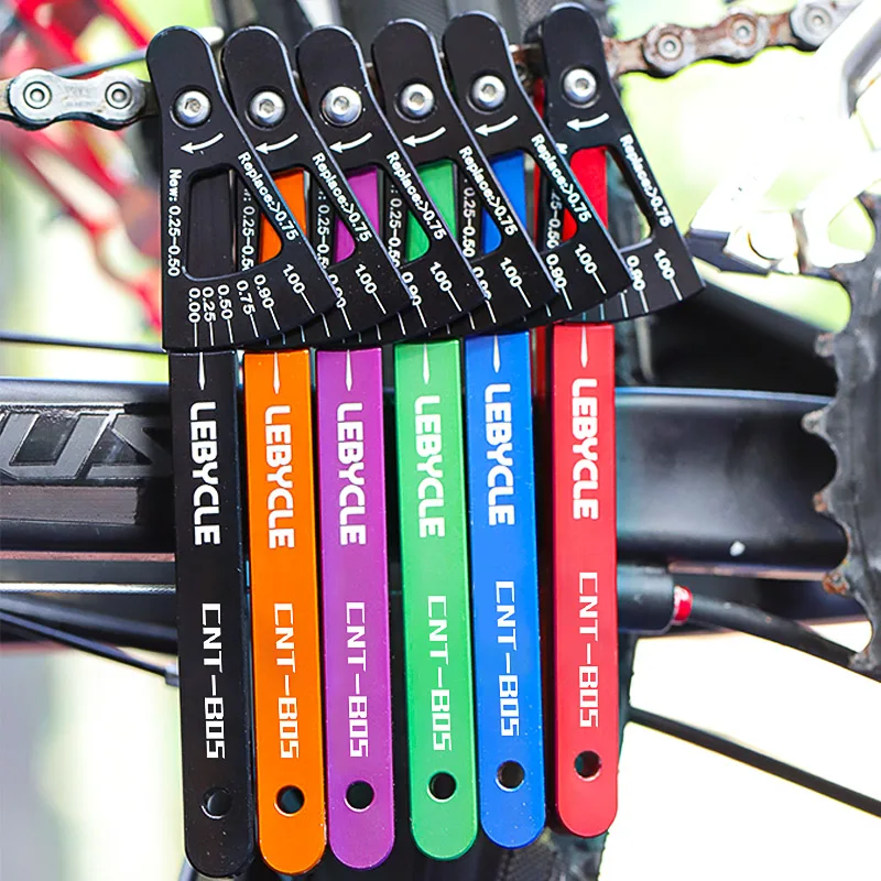 Lebycle MTB инструмент для демонтажа цепи велосипеда (инструмент индикатора износа проверки наборы мульти-функциональные измерения инструмента