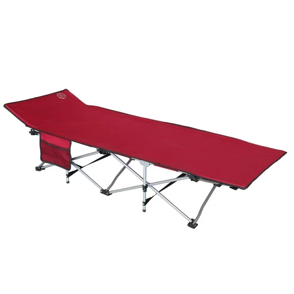 Outdoor  mental portable camp  modern folding camping bed