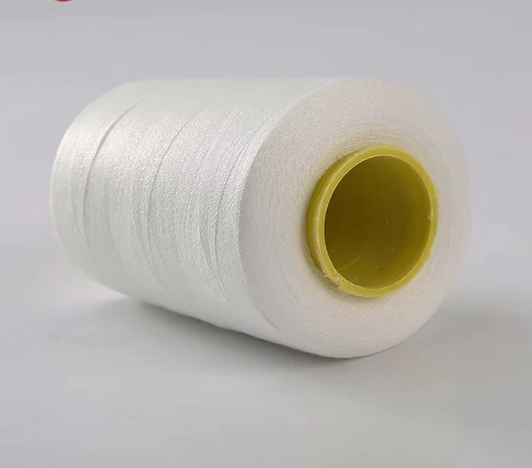 20s/2 black white 200g waxed polyester thread for knitting shoes kite flying