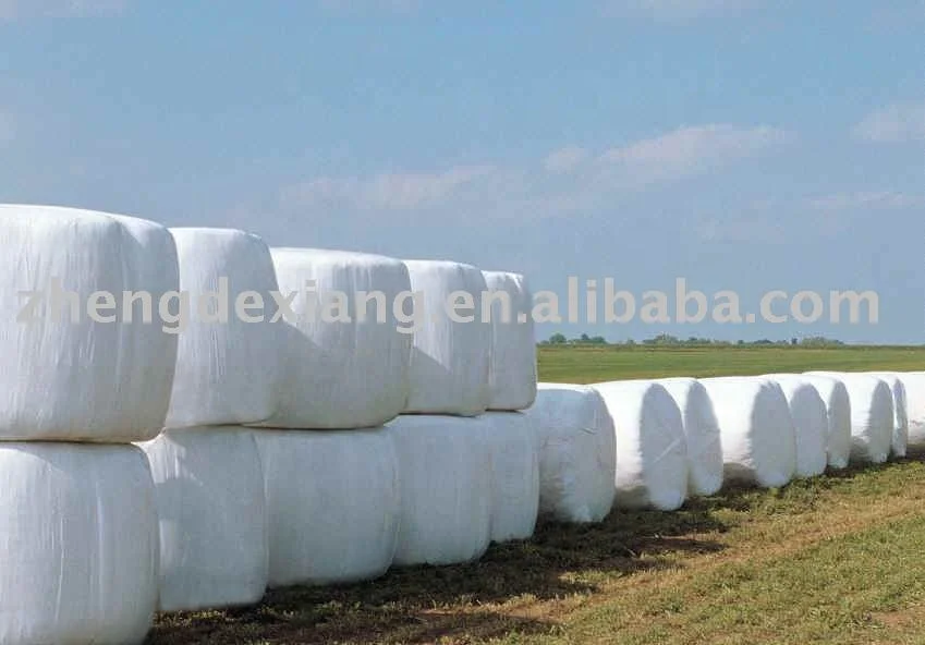 1500m x 750mm harvester export biodegradable corn silage prices bale round baler wrap machine wholesale for agriculture sale