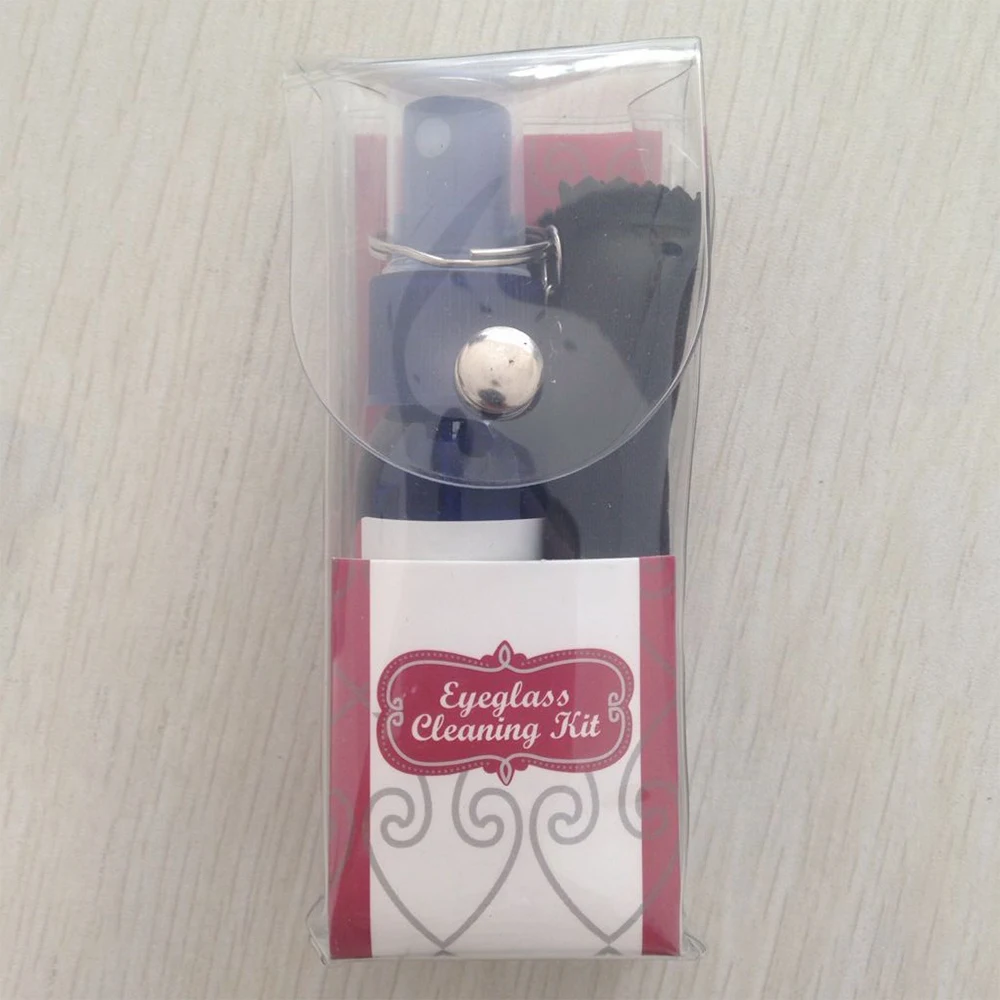 Glasses cleaner aluminium eyeglasses car lens cleaner with display