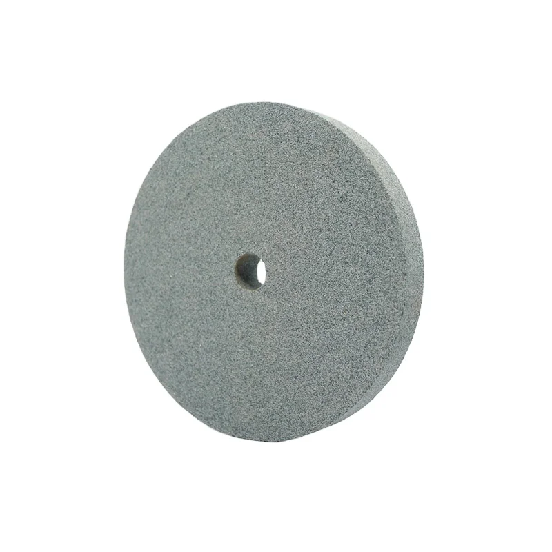 abrasive tool 6 inch green carbide vitrified grinding stone wheel for inox polishing